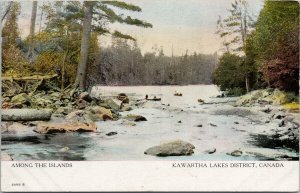 Kawartha Lakes District Ontario Among The Islands ON Unused Postcard F49