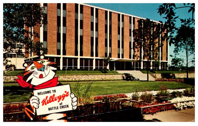 Michigan Battle Creek  Kelloggs, Tony the Tiger