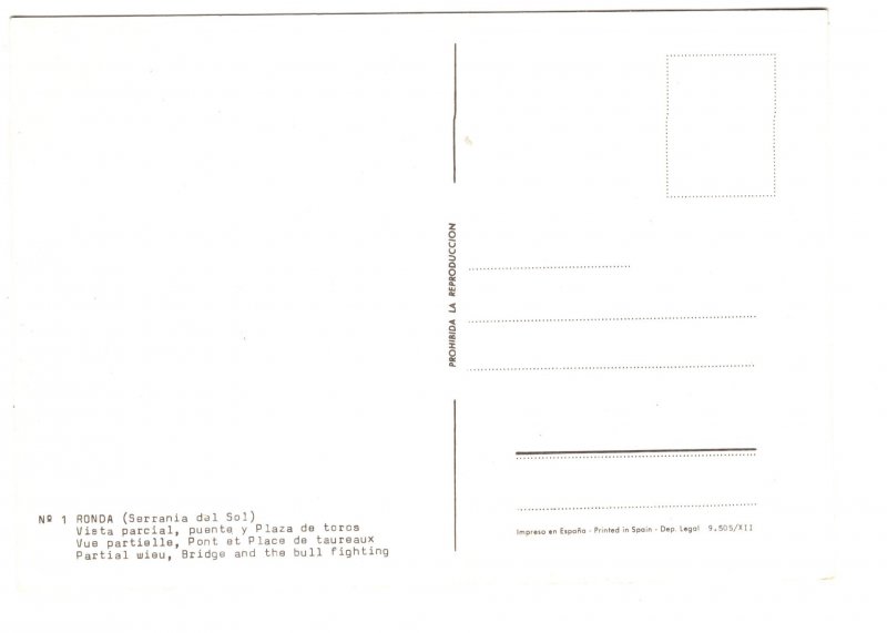 Bridge of Bull Fighting, Ronda, Spain