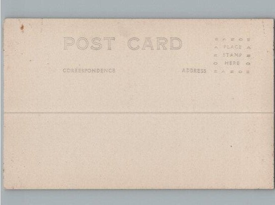 RPPC Postcard Lake Crescent From Mount Storm King WA c1940