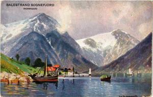 CPA AK NORWAY Balestrand Sognefjord (257492)