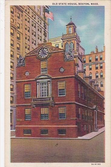 Old State House Boston Massachusetts 1951