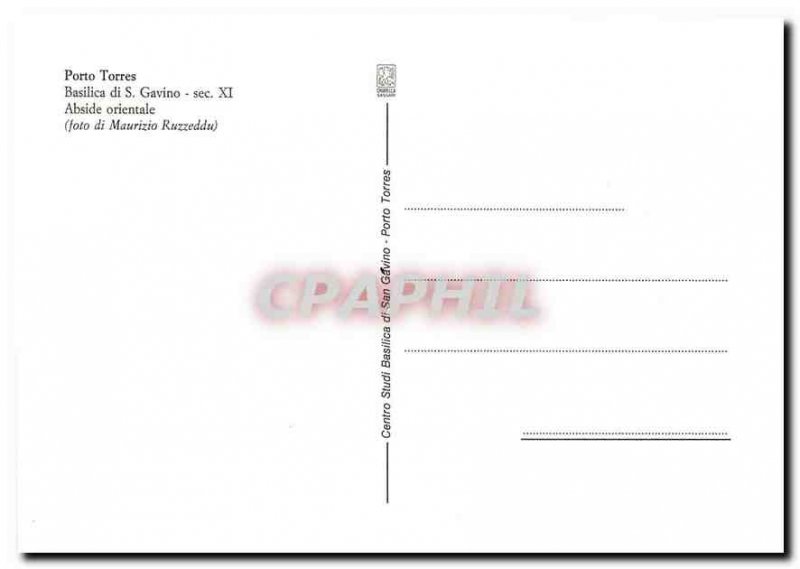 Postcard Modern Porto Torres eastern apse