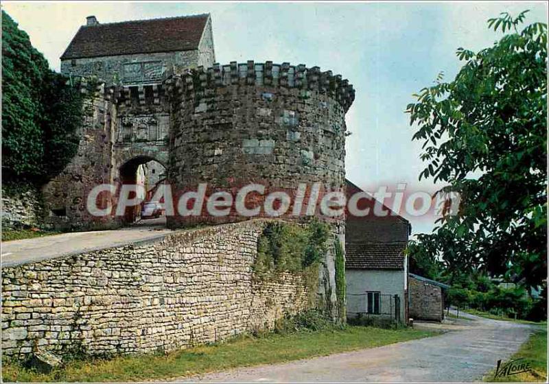 Postcard Modern Wonders of the Yonne Vezelay (Yonne) The postern opened in th...