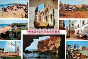 Postcard Modern Tarragona Costa Dorada Torredembarra Various aspects of the City