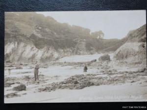 c1935 RPPC - Brandy Cove Near Caswell Bay - Swansea