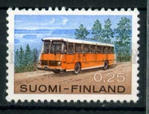 508930 FINLAND bus stamp