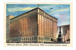 OH - Cincinnati. Fountain Square, Sheraton-Gibson Hotel