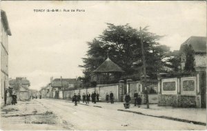 CPA Torcy Rue de Paris FRANCE (1101289)