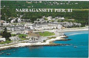 Narragansett Pier, Ocean Road, Town Beach Rhode Island 1991