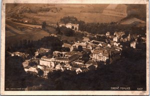 Slovakia Trenčianske Teplice Vintage RPPC C162