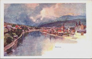 Germany Marburg Vintage Postcard C078