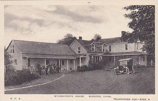 Connecticut Winsted Wyndecreste House Albertype