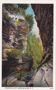 New York Watkins Glen Frowning Cliff