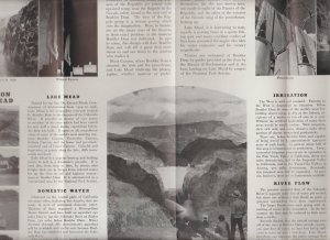 1930s Boulder Dam Brochure Published by US Dept of the Interior