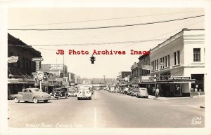 330617-Washington, Chehalis, RPPC, Street Scene, Business Section, Ellis No 2305