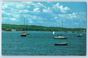1985 East Gloucester Massachusetts Vintage Postcard Anchorage Inn Hawthorne Lane