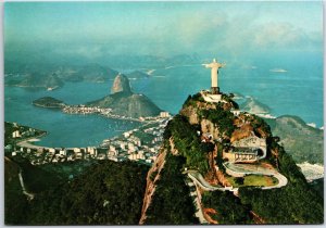 CONTINENTAL SIZE POSTCARD SIGHTS SCENES & CULTURE OF BRASIL 1960s TO 1980s y67b4