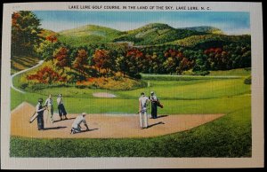 Vintage Postcard 1930-1945 Lake Lure Golf Course, Lake Lure, North Carolina (NC)