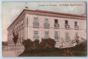 Brazil Postcard Government Palace Vitoria Espirito Santo 1910 Antique