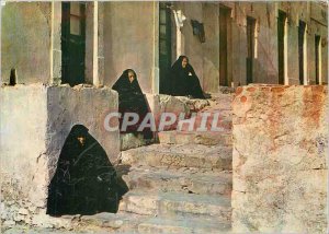 Postcard Modern Nazare Portugal Costumes