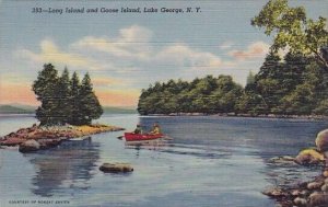 Long Island And Goose Island Lake George New York