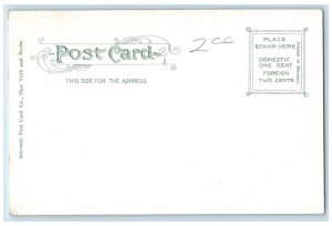 c1905 U.S. Post Office Charlotte North Carolina NC Unposted Postcard