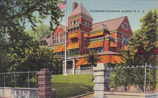 Governor S Mansion Albany New York Hippostcard