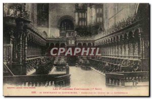 Saint Bertrand de Comminges Old Postcard Ensemble choir of the cathedral