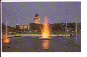 Hydro Fountain, Provincial Parliament Buildings, Winnipeg Manitoba