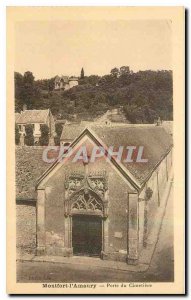 Postcard Montfort l'Amaury Old Gate Cemetery