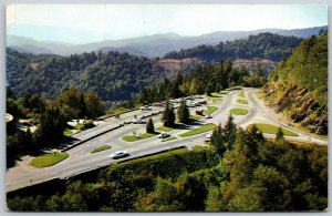 Vtg Tennessee TN Newfound Gap Great Smoky Mountains National Patk Postcard