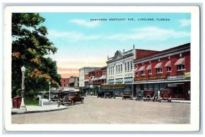 c1920 Scenic View Buildings Northern Kentucky Ave Lakeland Florida FL Postcard