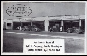 WA SEATTLE New Branch House of Swift & Company GRAND OPENING April 27-28, 1941