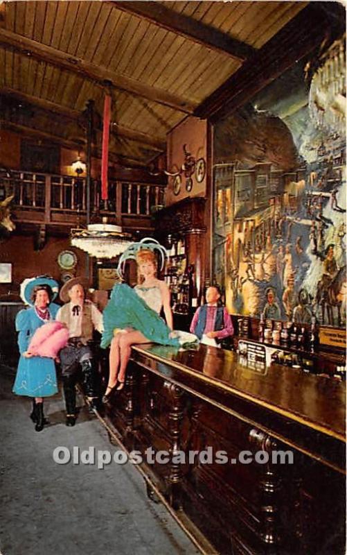 The Calico Saloon Bar Knott's Berry Farm, Buena Park, California, CA, USA Unu...
