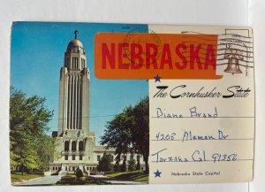 Nebraska The Cornhusker State Postcard Booklet - 12 Photos
