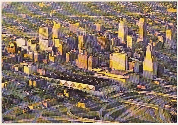 Downtown Kansas City Missouri And H Roe Bartle Convention Complex Kansas City...