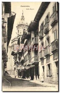Postcard Old Fuenterraba Calle Mayor