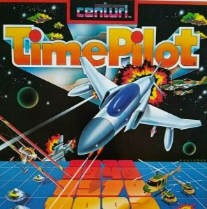 Time Pilot Arcade Flyer Centuri Retro Video Game Art Vintage Original 1982 Promo