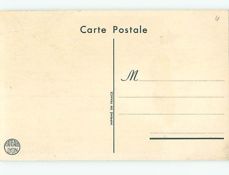 Unused Pre-Linen foreign signed FRENCH BOY USES ANTIQUE TELEPHONE J4828