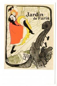 Jardin de Paris, Jane Avril, Woman Cabaret Dancing, Advertsing