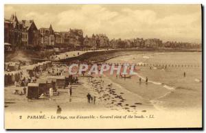 Old Postcard Parame The Beach View of Together