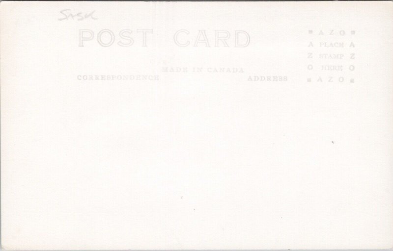 Kenosee Lake Saskatchewan SK Unused Real Photo Postcard H36