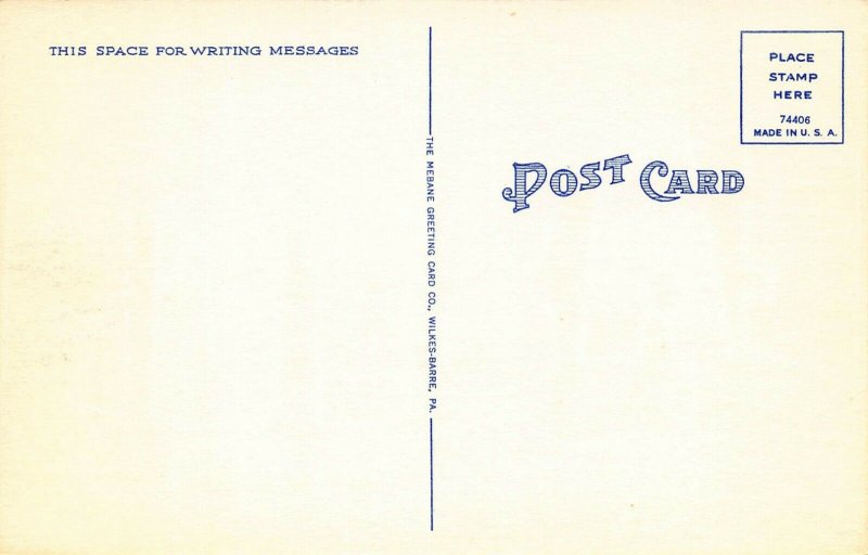 LP31 Easton Pennsylvania Postcard Large Letters Views