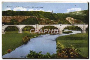 Old Postcard WITEN Ruhr Hohenstein Bergerdenkmat