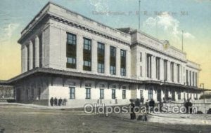 Union Station PRR, Baltimore, MD, Maryland, USA Train Railroad Station Depot ...