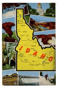 ID - Idaho Map