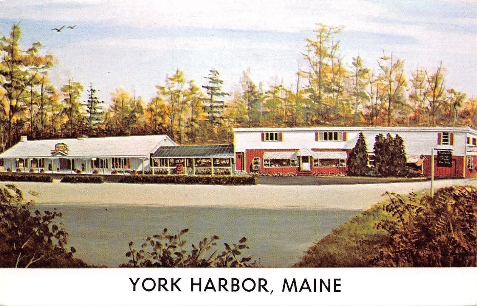 York Harbor MaineBill Foster's Flower & Gift ShopLobster Kettle Cafe