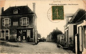 CPA Villaines-la-Gonais - Rue Principale (299500)