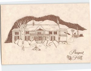 Postcard Prospect Hill Plantation Inn Virginia USA